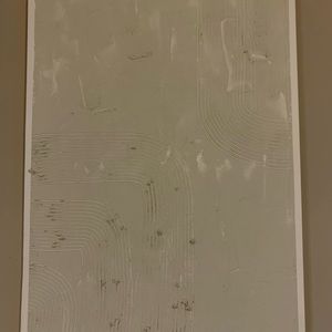 Boho MidCentury Plaster Art Handmade to Order